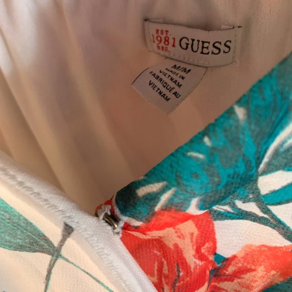 Guess Maxi Floral Wrap-Style Tulip Skirt Sundress - Picture 3 of 6